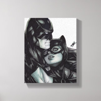 Toile Batman & Catwoman ~ Bruce wayne & Selina Kyle