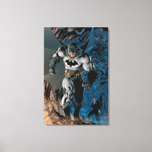 Toile Batman quittant la grotte des chauves-souris