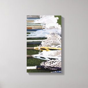 Toile Bâtons de crosse à aquarelle