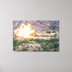 Toile BATTLE TANK - M1 Abrams 32x48