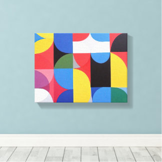 Toile Bauhaus Abstrait