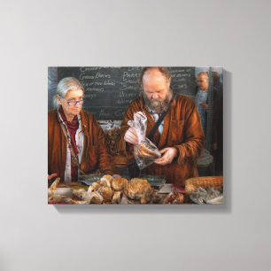 Toile Bazaar - Nous vendons des champignons frais