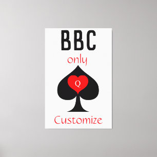 Toile BBC Seule pique lame signe Thunder_Cove