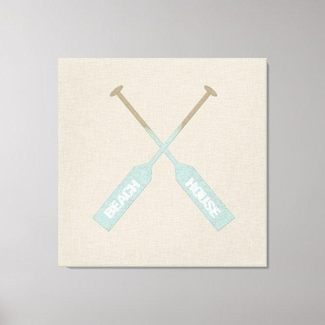 Toile Beach House Oars (Recto)