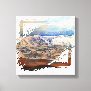 Toile Beach Waves Blue