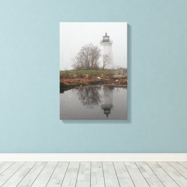 Toile Beacon in the Fog (Insitu (Plancher de Bois))