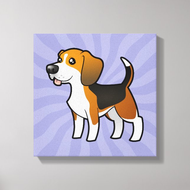 Toile Beagle de dessin (Recto)