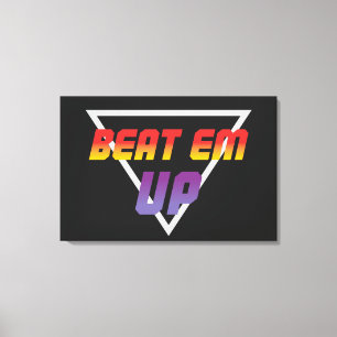 Toile Beat Em Up Retro Gaming