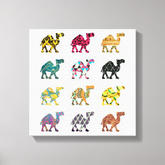 Toile Beau art amusant chameau