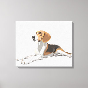 Toile Beau Beagle