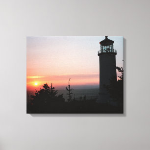 Toile Beau coucher du soleil