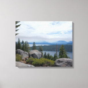 Toile Beau Lac Tahoe Paysage