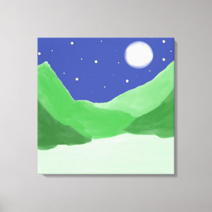 Toile beau paysage art