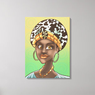 Toile Beauté de la culture africaine