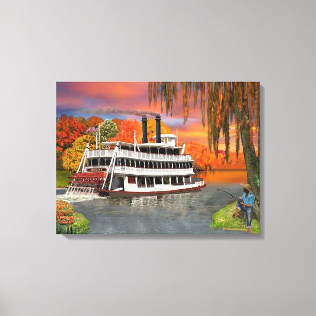 Toile Beauté du Bayou (Recto)