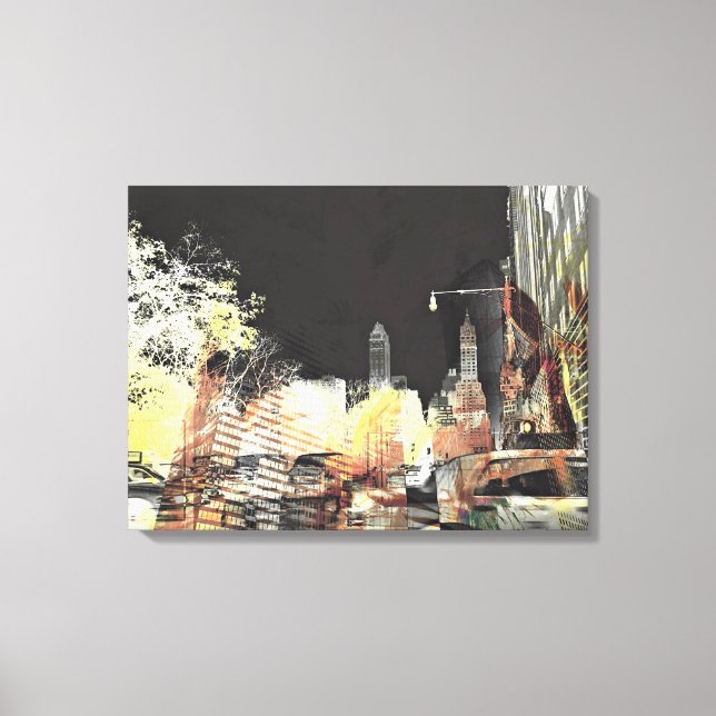 Toile Beauté du chaos (Recto)