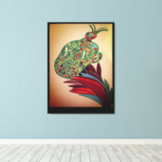Toile Beautiful Creature Plant Stretched Canvas Print