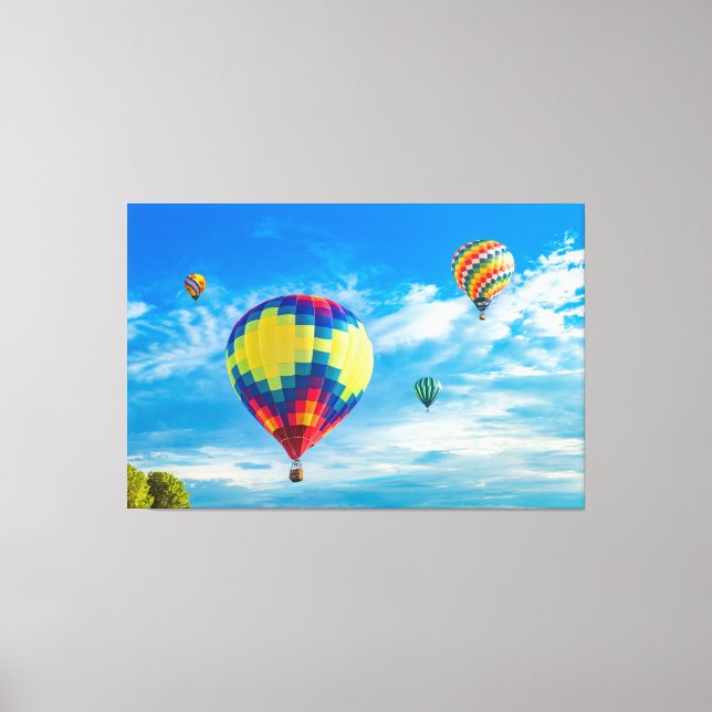 Toile Beaux Ballons à air chaud (Recto)