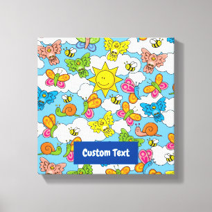 Toile Bébé Animaux Arrière - plan