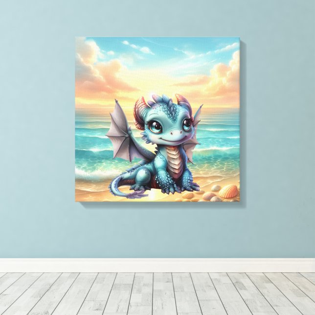 Toile Bébé Dragon (Insitu (Plancher de Bois))