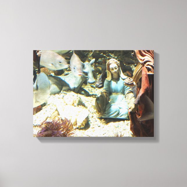 Toile Bébé Jésus dans une nativité sous-marine (Recto)