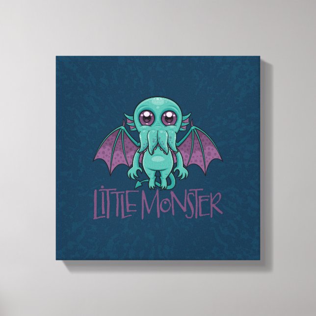 Toile Bébé mignon Cthulhu Petit Monstre (Recto)