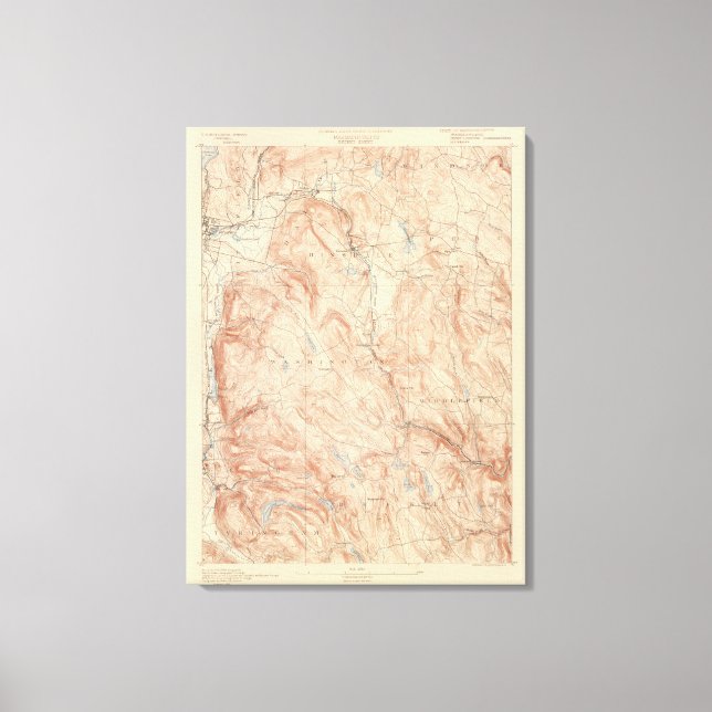 Toile Becket, Massachusetts (Recto)