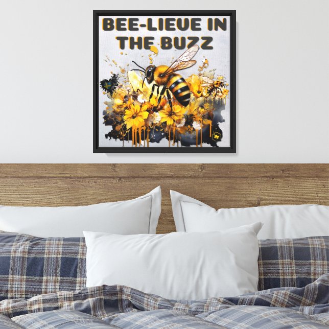 Toile Bee-lieve (Insitu(Chambre))