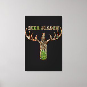 Toile Beer Season Hunting Season Venin For Hunter