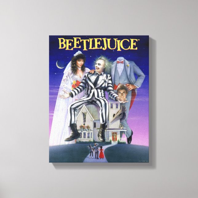 Toile Beetlejus | Affiche théâtrale (Recto)