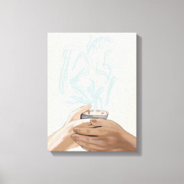 Toile Before Roots – Quiet Beginnings of Care (Recto)