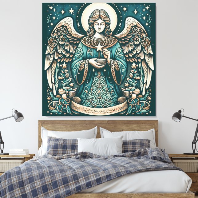 Toile Bel Ange sous les étoiles (Insitu(Chambre))