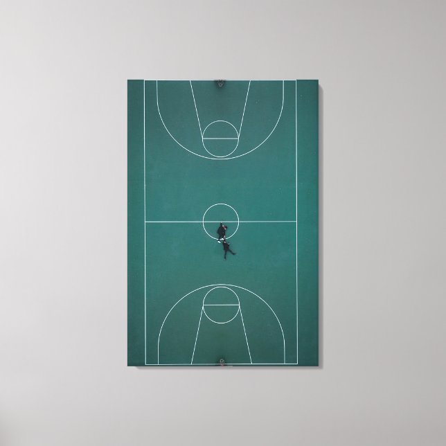 Toile Belle conception de basket-ball (Recto)
