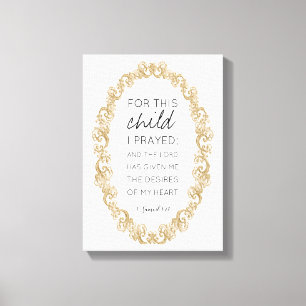 Toile Belle Écriture Bible Verse Citation inspirée