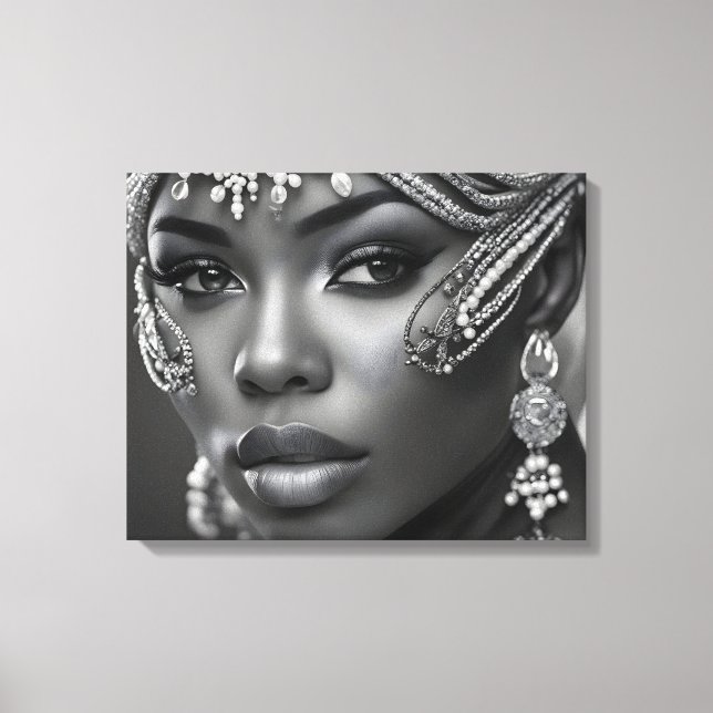 Toile Belle femme africaine (Recto)