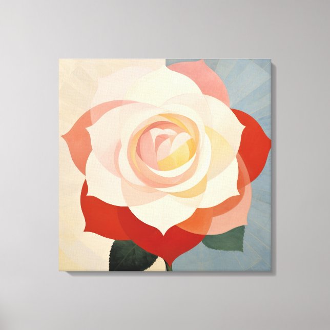 Toile Belle Fleur  (Recto)