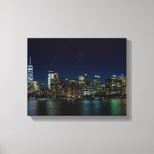 Toile Belle New York Skyline à la nuit