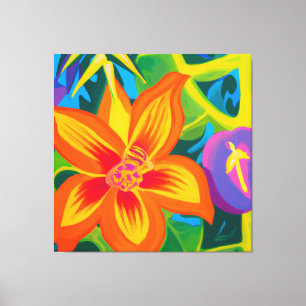 Toile Belle peinture de fruits de la passion