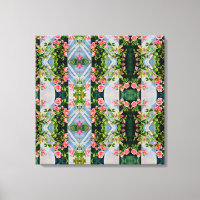 Belle roses roses rouges rétro aquarelle fleurie