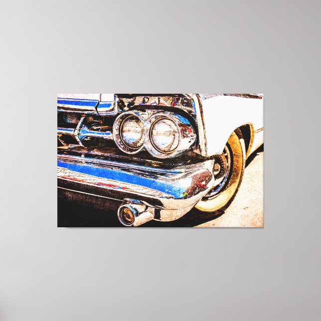 Toile Belle voiture classique (Recto)