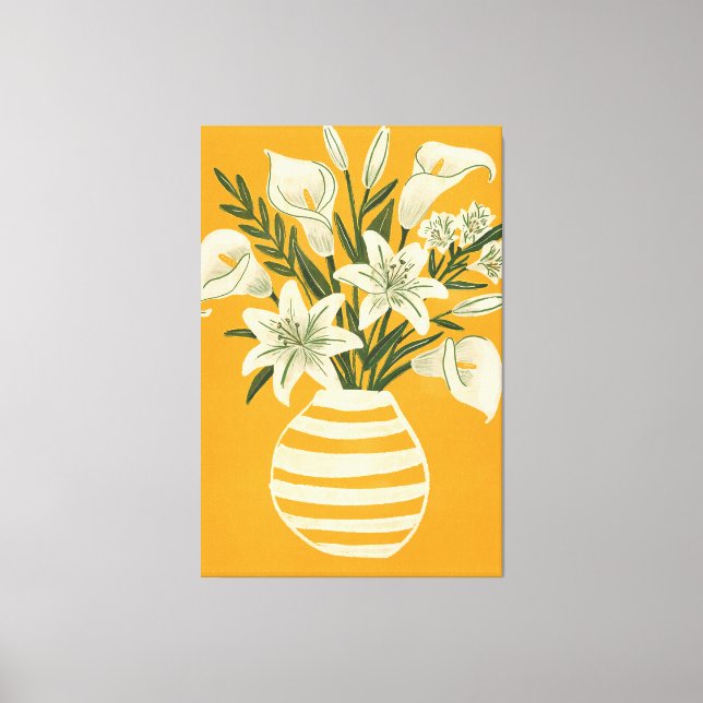 Toile Belles Fleurs (Recto)