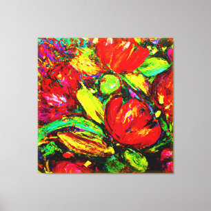 Toile "Belles Fleurs" Joli Art. Acheter Maintenant