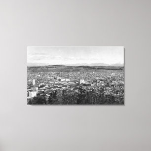Toile Bellingham, vue de ville de WA de la colline 2 de