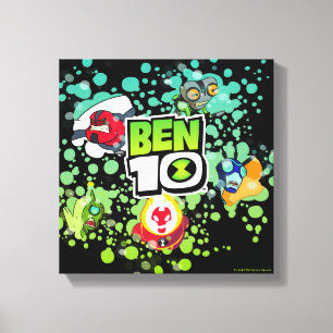 Toile Ben 10 Aliens Formulaires Graphique de bulle