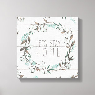 Toile Béni VII Restons à la maison