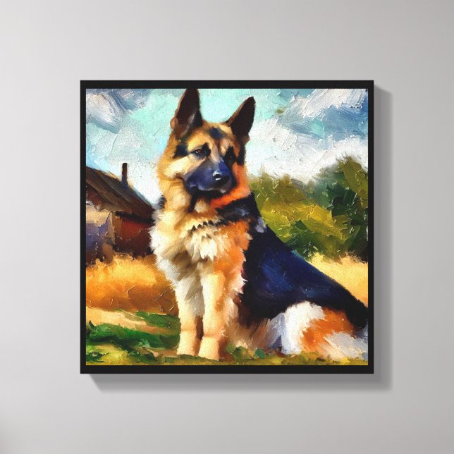 Toile Berger Allemand (Recto)
