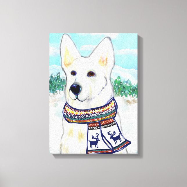 Toile Berger Blanc Allemand (Recto)