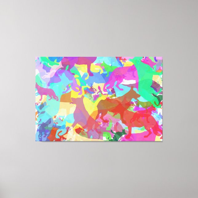 Toile Bergers allemands spéciaux (Recto)