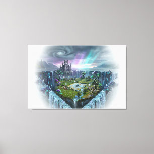 Toile Bermuda Rhombus : Le Sanctuaire Caché