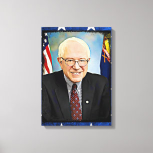 Toile Bernie Sanders soutient Wall Art